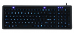 Waterproof Backlit keyboard with Flat Membrane