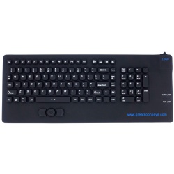 Heavy Duty Keyboard with Integrated Mouse